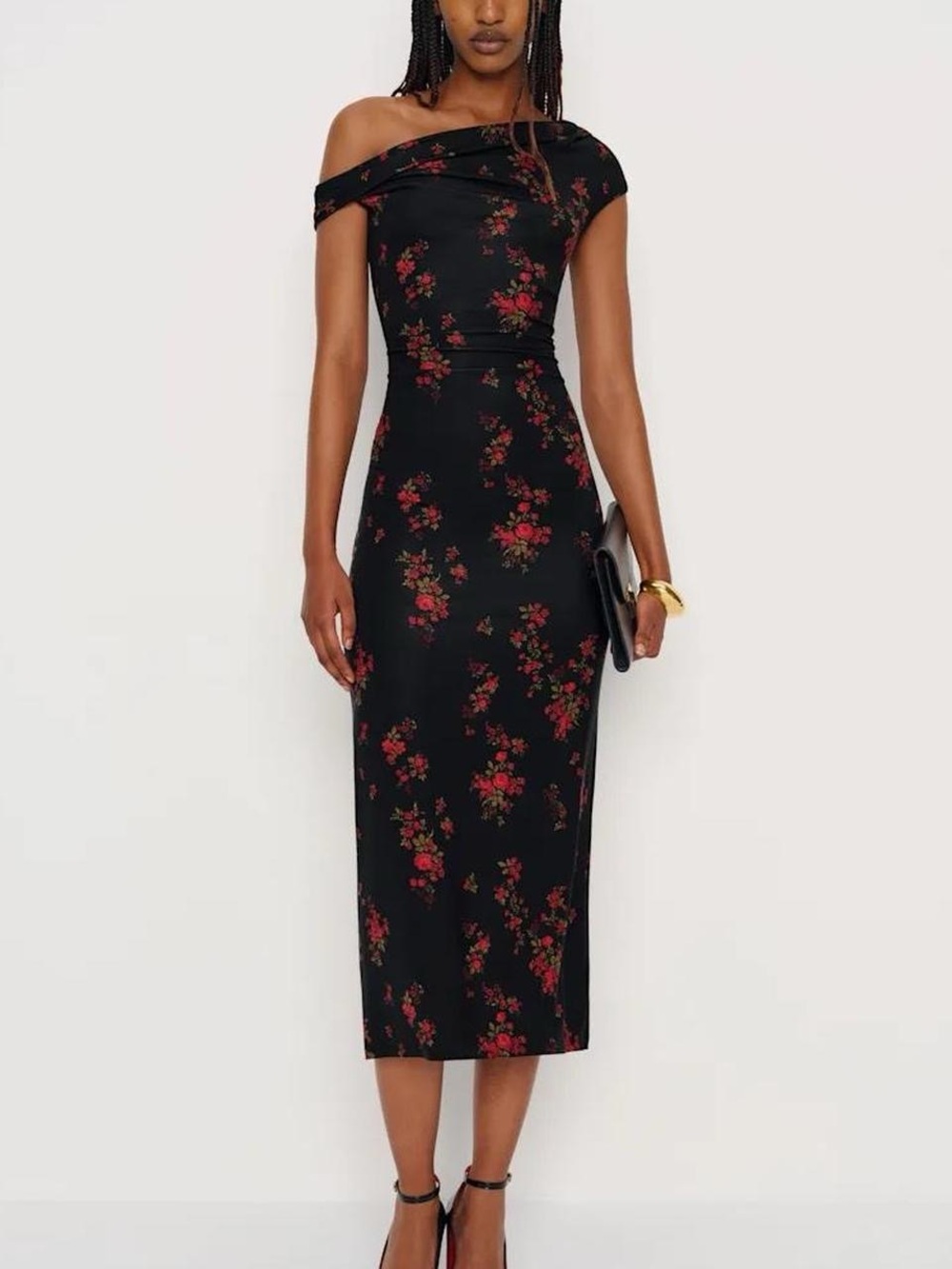 Reformation Jamen Knit Dress in Bossanova